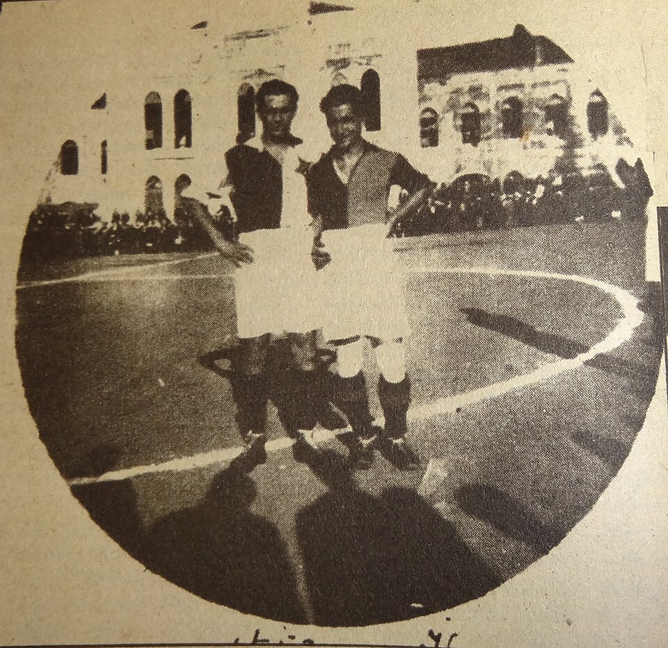 1923 · Galatasaray ve Slavia Prag kaptanları