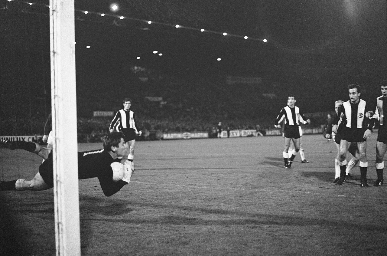 Beşiktaş’ın 1966 Amsterdam deplasmanından maç fotoğrafı